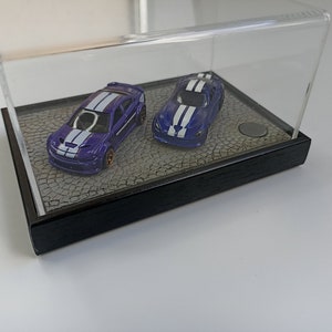 1/43 and 1/64 Diorama Stone Street & Display Case For Diecast Cars are NOT INCLUDED image 7