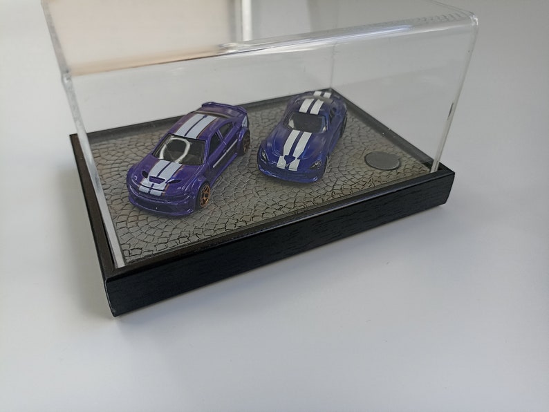 1/43 and 1/64 Diorama Stone Street & Display Case For Diecast Cars are NOT INCLUDED image 7