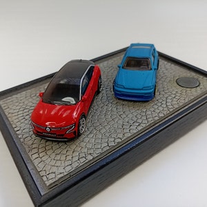 1/43 and 1/64 Diorama Stone Street & Display Case For Diecast Cars are NOT INCLUDED image 9