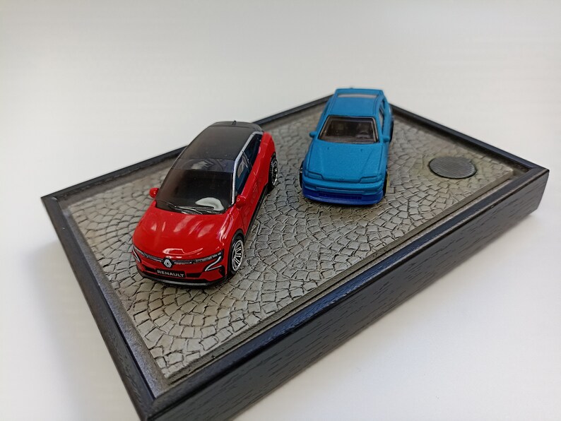 1/43 and 1/64 Diorama Stone Street & Display Case For Diecast Cars are NOT INCLUDED image 9