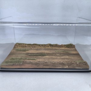 1/43 and 1/64 Diorama Desert Road&Display Case For Diecast !! Cars are NOT INCLUDED!!