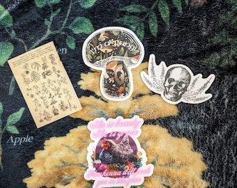 Hills of Heather and Bone stickers