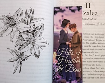 Hills of Heather and Bone bookmarks