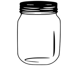 Download Mason jar svg | Etsy