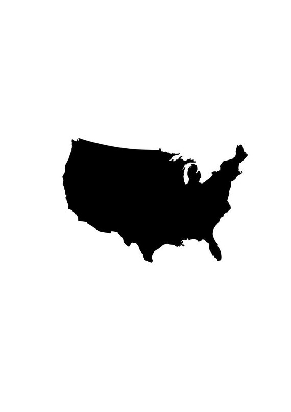 Download United States of America USA outline laptop cup decal SVG ...