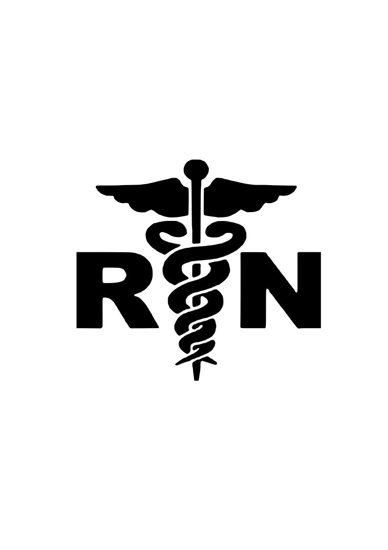 Download Registered Nurse RN svg outline laptop cup decal SVG ...
