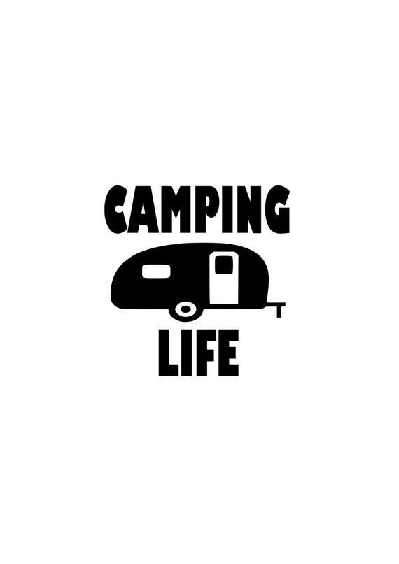 Download Camping RV svg Camping Life svg LOVE outline laptop cup | Etsy