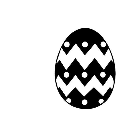 Download Easter egg svg outline laptop cup decal SVG Digital ...