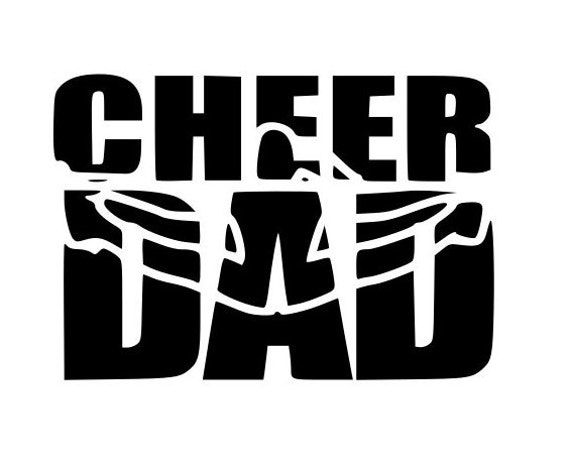 Download CHEER DAD multi layer laptop cup decal SVG Digital ...