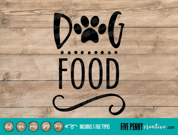 Free Free Dog Food Label Svg Free