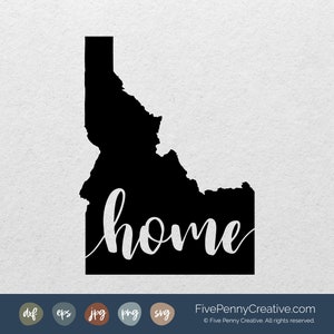 Idaho SVG | State Pride | State EPS | Idaho Decal | State Home | Idaho State SVG | Idaho Pride | Idaho Cricut Explore Air | Idaho No Udaho