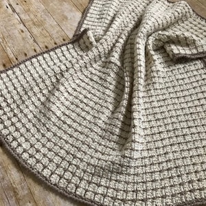 Neutral Baby Blanket | Crochet Baby Blanket | Baby Shower Gift | Brown Baby Blanket | Crochet | Gender Neutral Gift | Baby Blanket