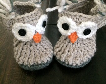 owl booties