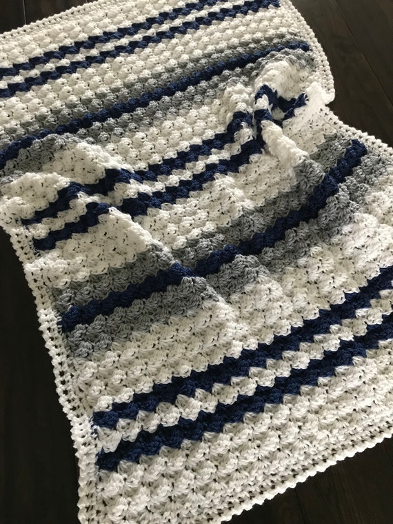 Nautical clearance baby blanket