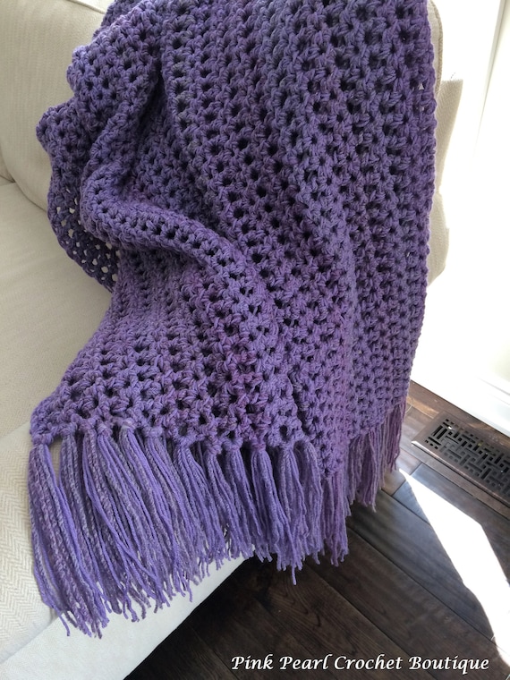 Home Decor Home Accents Handmade Throw Crochet Blanket Cozy Decor