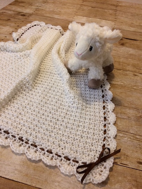 Cream Baby Blanket Crochet Baby Blanket Handknit Baby Blanket Baby Shower Gift Boy or Girl Baby Gift Crochet Crochet Blanket Etsy Canada