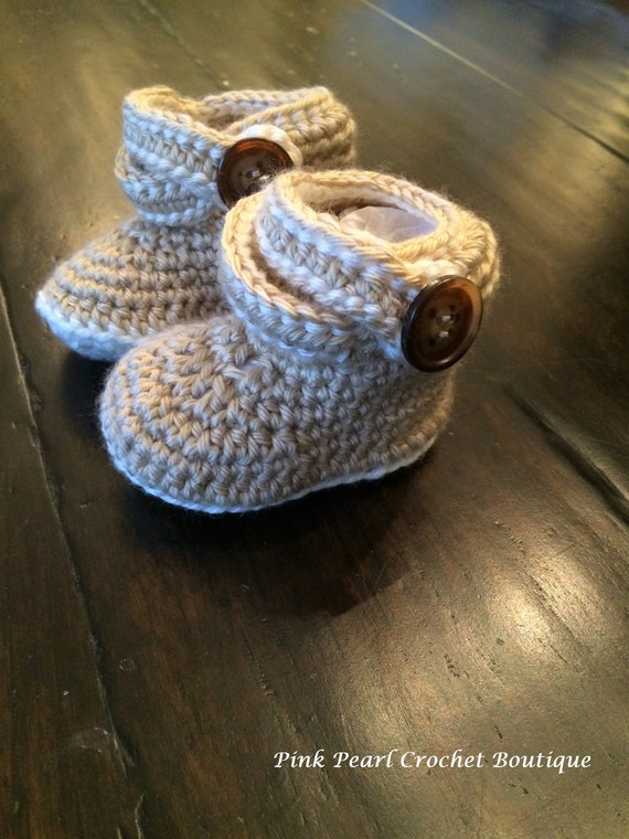 unisex newborn booties