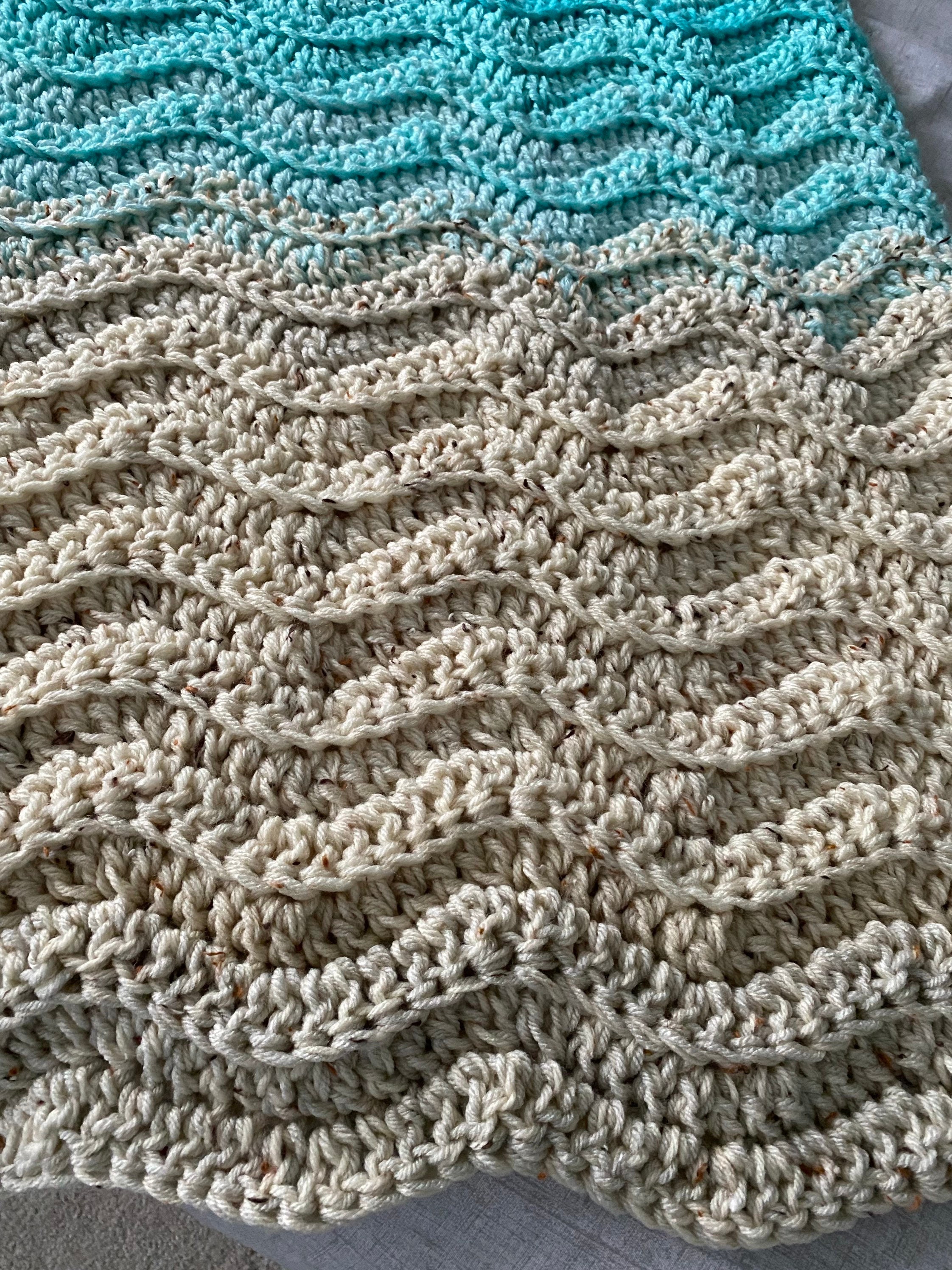 Bahama waves baby blanket hotsell