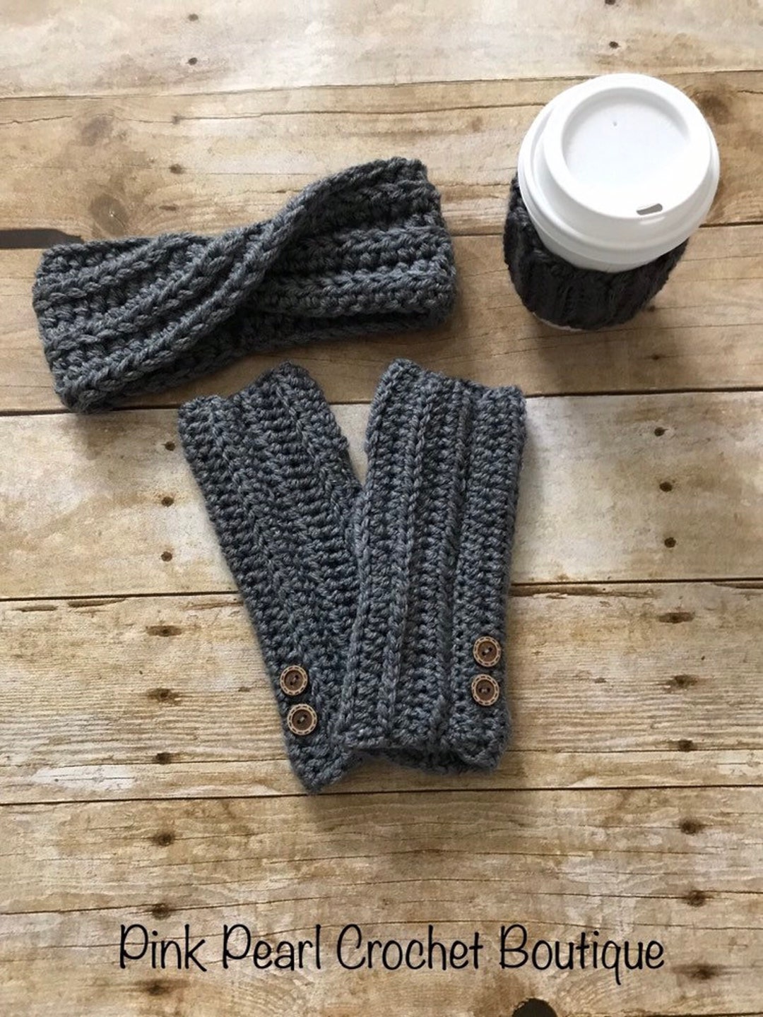 Winter Gift Set for Her | Arm Warmers | Ear Warmer| Head-wrap ...