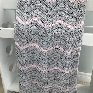 Couverture Faite Main De Bebe De Garcon De Crochet Couverture Etsy