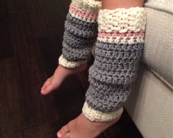 Children's Leg Warmers | Fall Clothing |  Stocking Stuffer | Crochet Work Sock Leg Warmers | Handmade Leg Warmers| Gift Idea for Kids