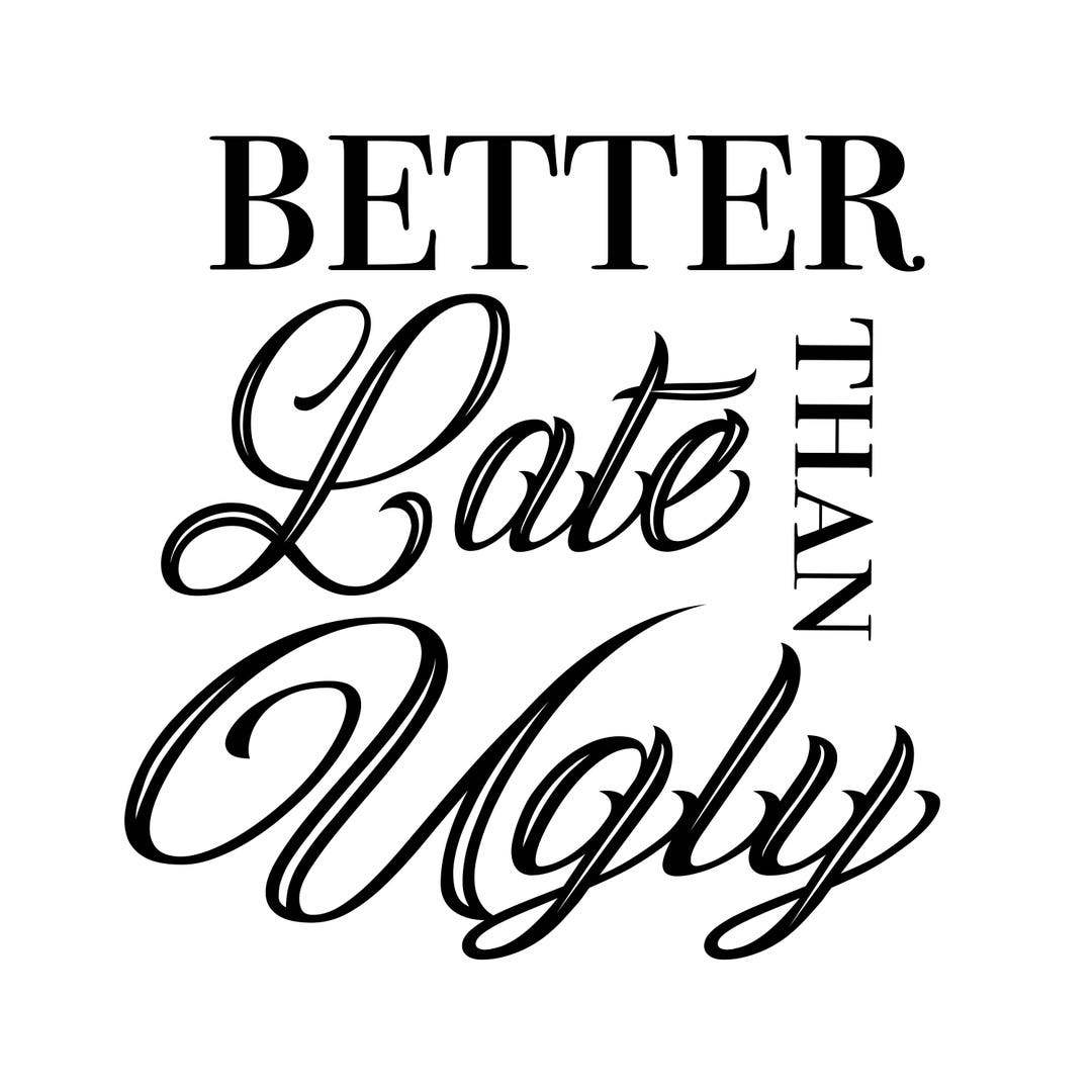 Better Late Than Ugly Cricut Cut File Sassy SVG File Cut Etsy
