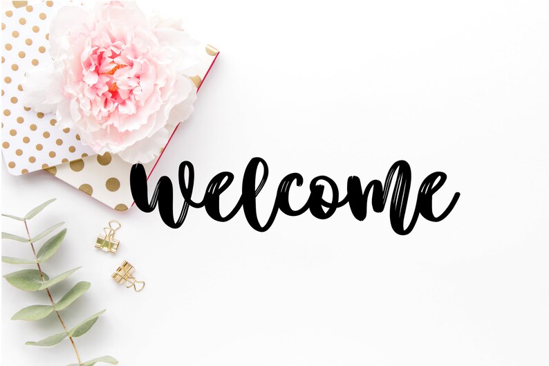 Welcome SVG File Welcome Download Welcome Clipart image 0.