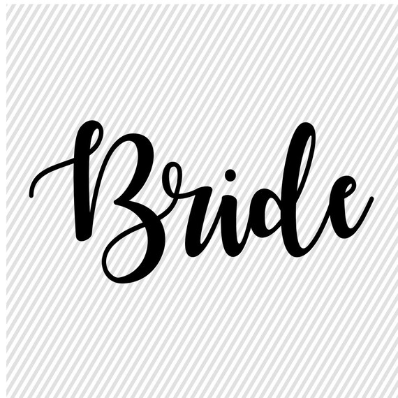 Download Bride SVG Wedding Svg Wedding Cut Files Svgs for Cricut | Etsy