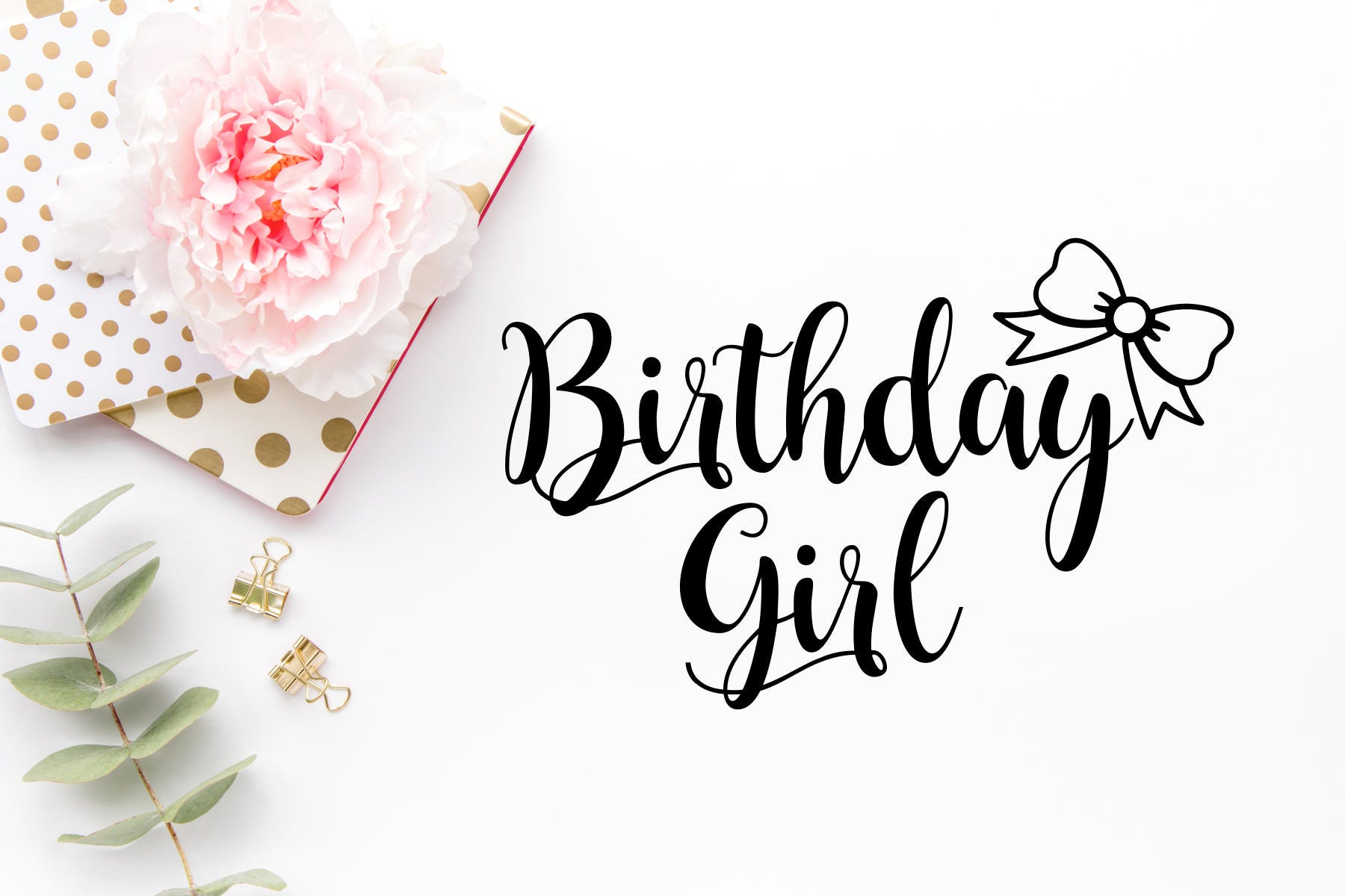 Download Birthday Girl DIY Birthday Girl SVG File Cut Files | Etsy