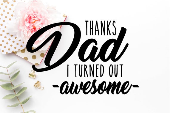 Gracias Papa Me Converti En Impresionante Dia De Los Padres Etsy