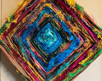 Ojo De Dios Gods Eye Silk Rag #1