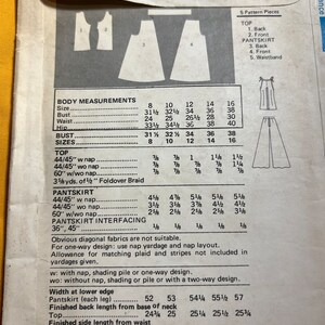 Patrón de costura retro Butterick 6889 talla 12 imagen 4
