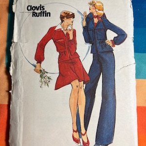 Retro Butterick Sewing Pattern 3609