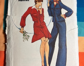 Patrón de costura retro Butterick 3609