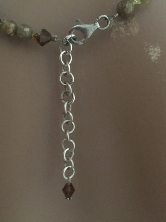 Mixed Semi Precious Stone Bead Necklace - image 5