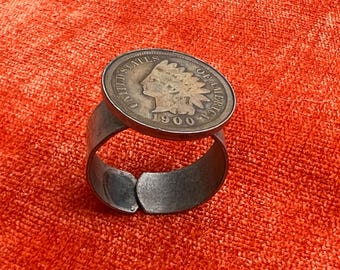 1900 American Penny Ring