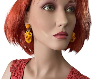 Retro Clip On Earrings Made In Hong Kong
