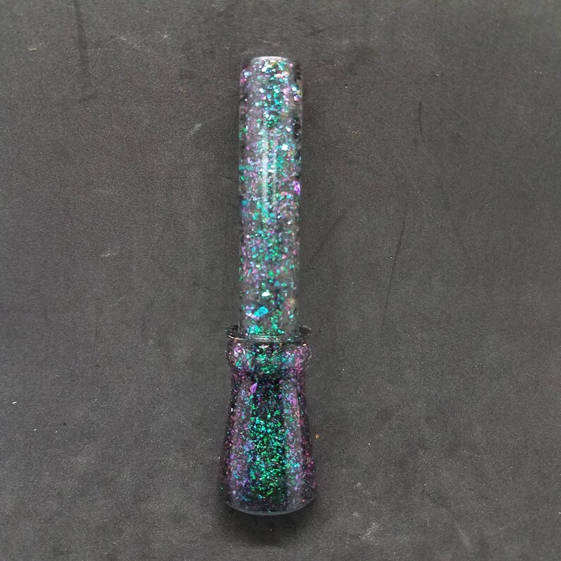 Custom acrylic duck call blank match set. Chameleon flake Etsy