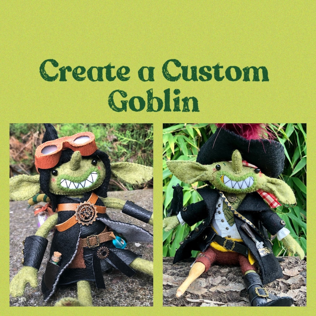 Create a Custom Goblin Character - Etsy