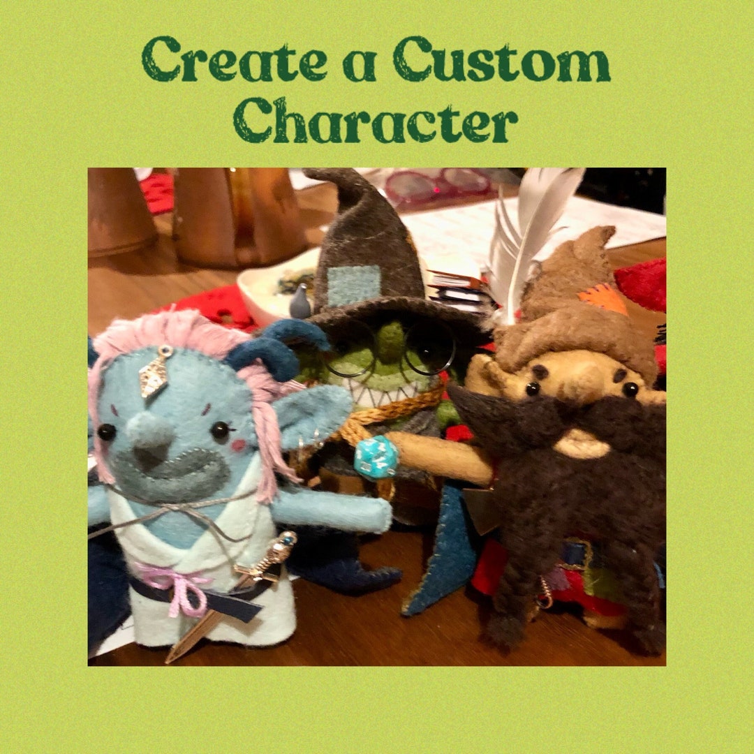 Create a Custom Character for Dungeons and Dragons and Ttrpg. If You Can Imagine It, I Can Sew