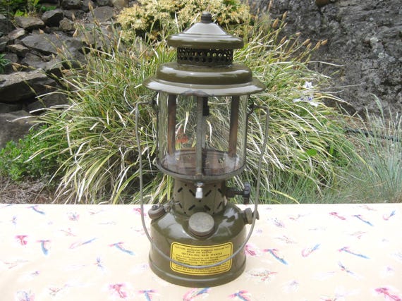 1956 COLEMAN US Military Spec. Olive Drab (OD) Green Single Mantle