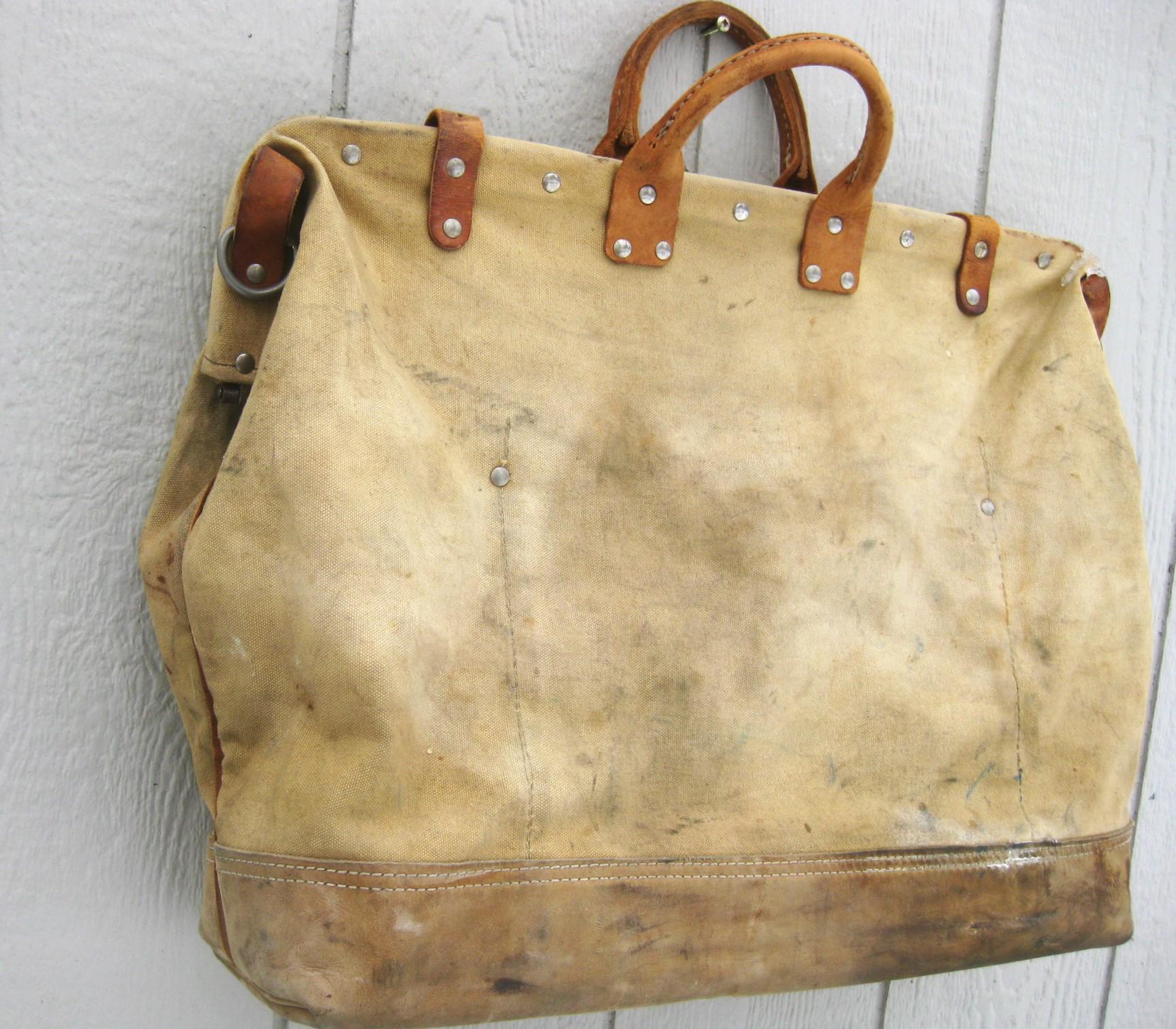 Vintage Bell System Klein-buhrke Lineman's Canvas Utility