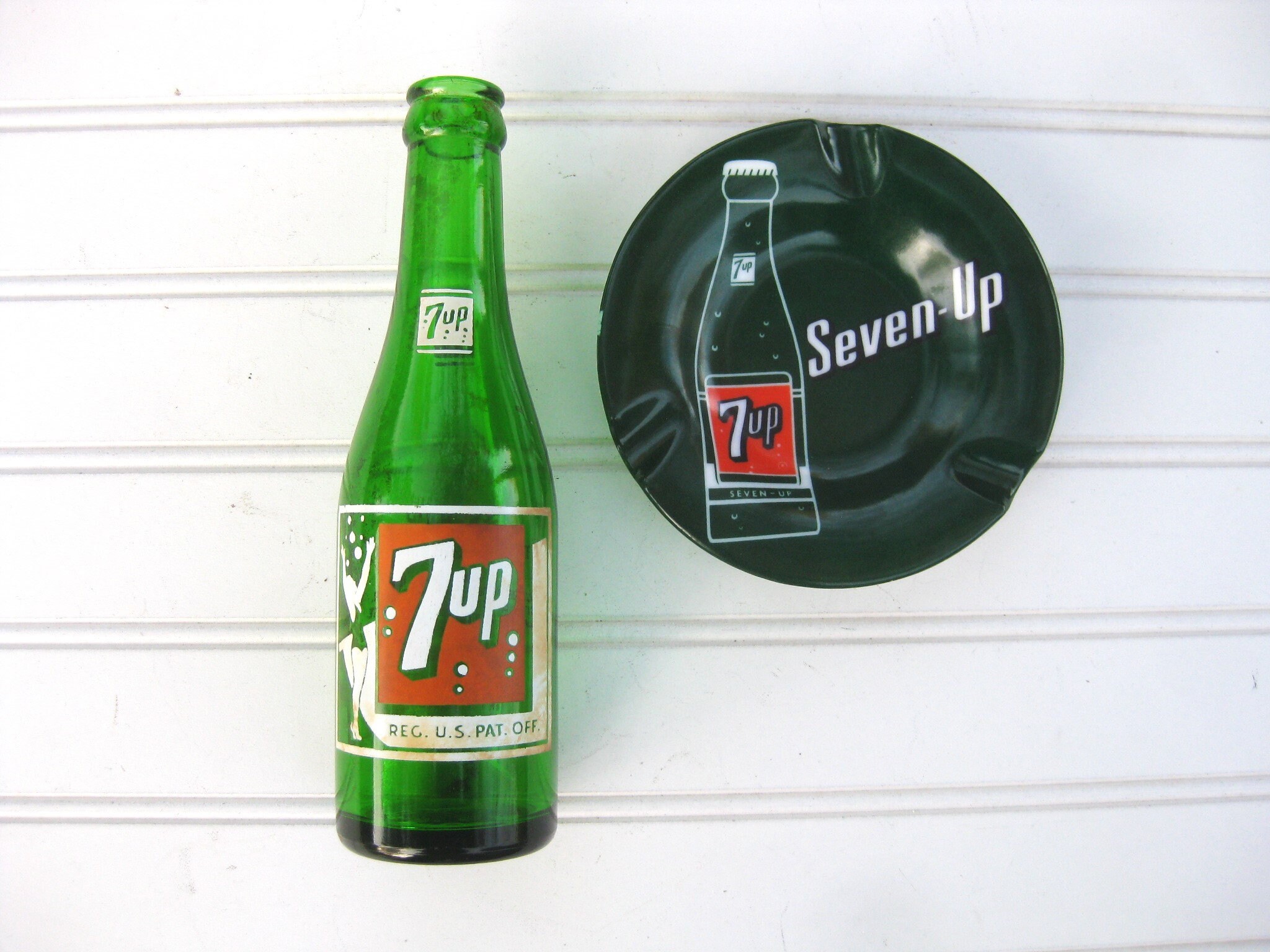 Vintage 7up Bottle - Etsy