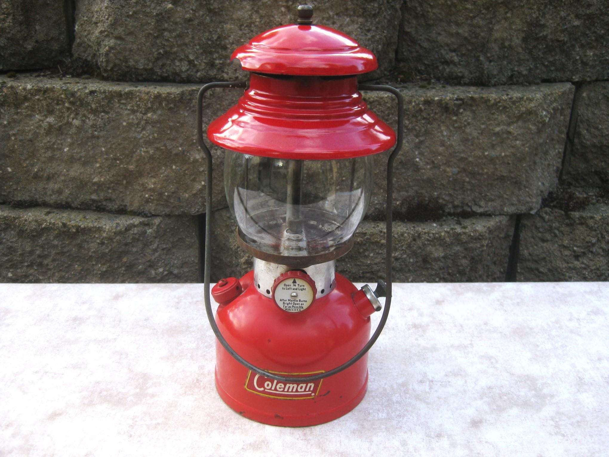 Coleman Single Mantle Lantern - Etsy