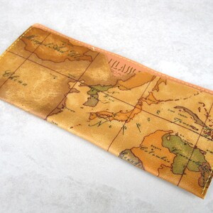 Vintage Alviero Martini 1A Classe Geo Map Document Bill Holder Wallet  Made in Italy