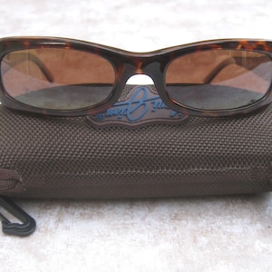Vintage MAUI JIM Sunglasses MJ 190-10 Tortoise Rectangle  display picture 2