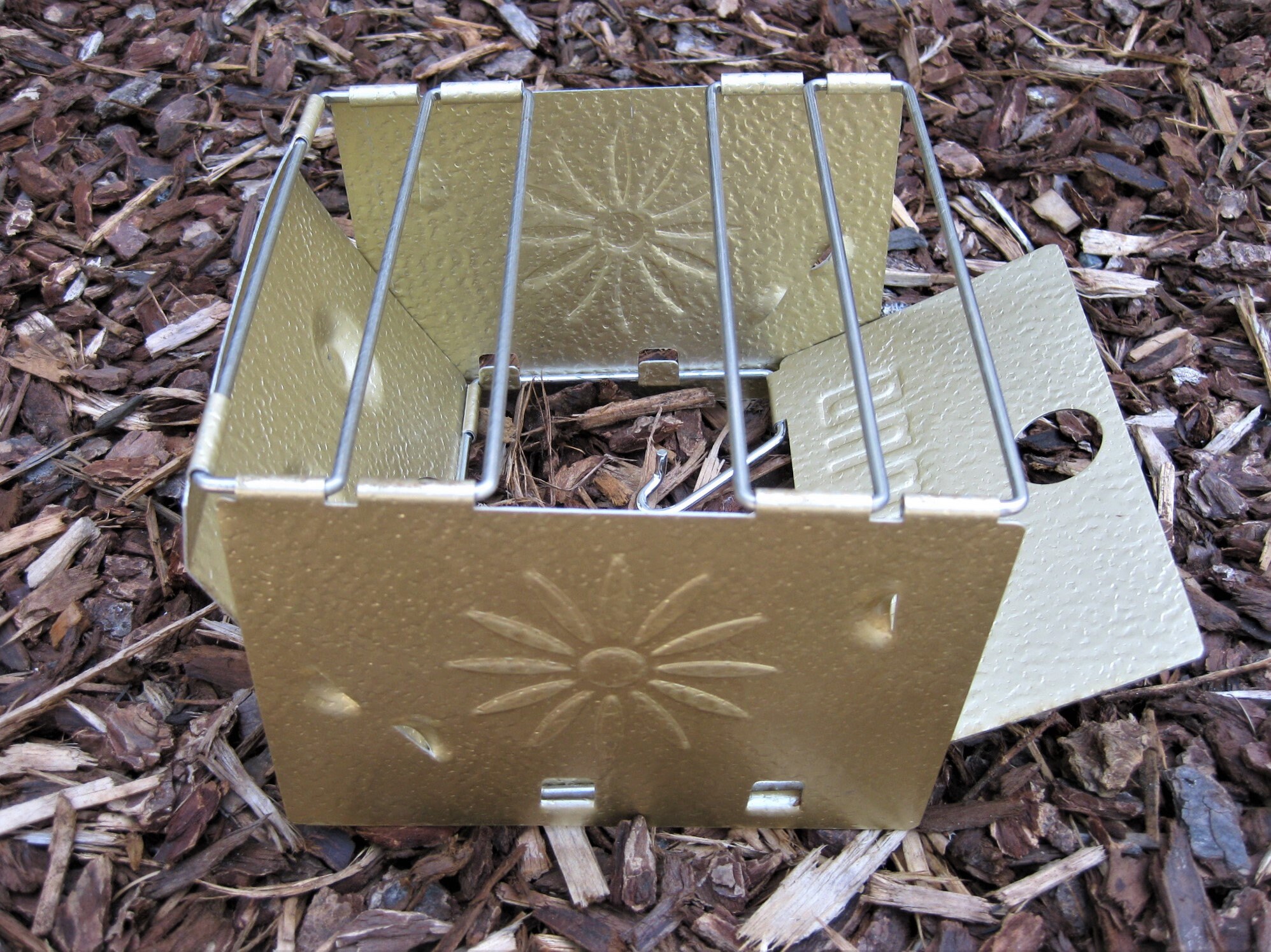 Vintage STERNO Single Burner Outdoor Folding Camp Stove USA Etsy