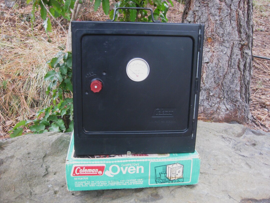Vintage COLEMAN Campstove Oven Model 5010A700 Collapsible Camp Stove