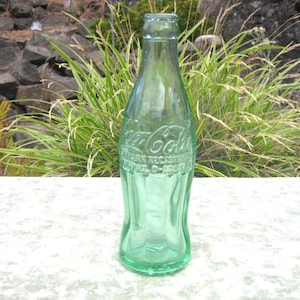 1950s Coca Cola Soda Bottle Retro Hobble Skirt Pop Bottle 6 oz  BUTTE, MONT