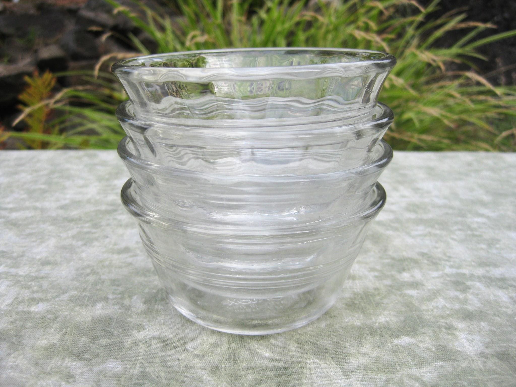 Pyrex Bowls NEW PYREX 10-oz Glass CUSTARD CUPS Bake Prep Dessert